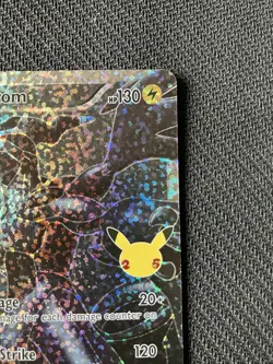 Pokemon Celebrations Zekrom 114/114 25th Anniversary Full Art Pokemon Card NM - Image 4