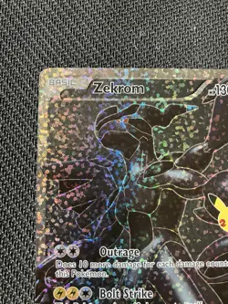 Pokemon Celebrations Zekrom 114/114 25th Anniversary Full Art Pokemon Card NM - Image 5
