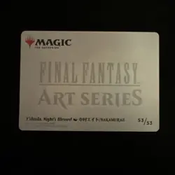 Y'shtola, Night's Blessed Art Card #53/53 ✅Final Fantasy ✅Magic (mtg) - Image 2