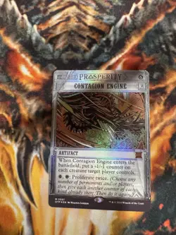 Contagion Engine Outlaws of Thunder Junction: Breaking News Foil - Image 1