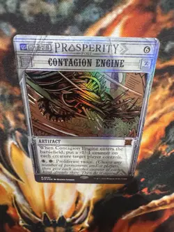 Contagion Engine Outlaws of Thunder Junction: Breaking News Foil - Image 4