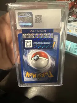 2004 POKEMON EX HIDDEN LEGENDS HOLO #4 DARK CELEBI CGC 10 GEM MINT (SWIRL) - Image 3
