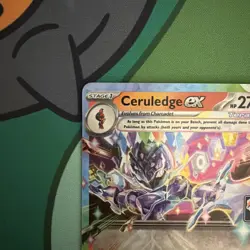 Pokemon TCG - Ceruledge ex 036/191 Play Stamped Prize Pack Series 7 Holo - Image 4