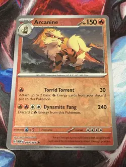 Pokemon TCG SV: Scarlet & Violet 151 Arcanine 059/165 Reverse Holo - Image 1