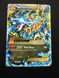 2014 Mega Charizard Ex 108/106 Secret Rare Holo foil POKEMON TCG - Image 1
