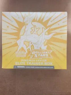 Brilliant Stars Pokemon Center ETB Pokemon TCG Sword & Shield Elite Trainer Box 820650850066 - Image 1
