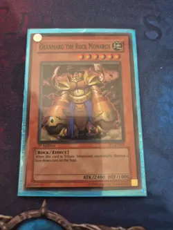 Granmarg the Rock Monarch FET-EN009 Super Rare 1st Edition YuGiOh Card LP - Image 1