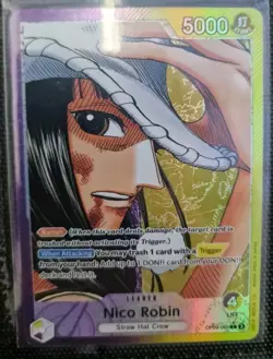 Nico Robin Alt Art Leader OP09-062 One Piece Emperors In The New World English - Image 1