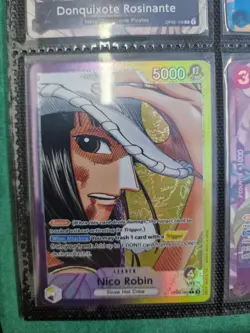 Nico Robin Alt Art Leader OP09-062 One Piece Emperors In The New World English - Image 2