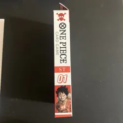 One Piece TCG Luffy Red Straw Hat Crew Starter Deck ST-01 English New And Sealed - Image 4