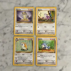 Pokemon Card Lot 1999 WOTC 50 Different Cards Lots Of 1st Edition Or Uncommon NM - Image 2