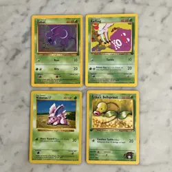 Pokemon Card Lot 1999 WOTC 50 Different Cards Lots Of 1st Edition Or Uncommon NM - Image 4