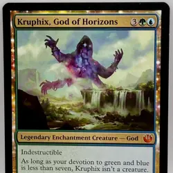 Kruphix God of Horizons Foil Journey into Nyx 152/165 Mythic Rare MTG Card - Image 1