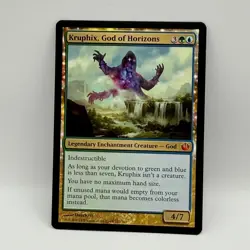 Kruphix God of Horizons Foil Journey into Nyx 152/165 Mythic Rare MTG Card - Image 2