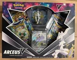Pokemon TCG Arceus V Figure Collection Box w/Promo Card and Cosmic Eclipse Pack 820650850165 - Image 1