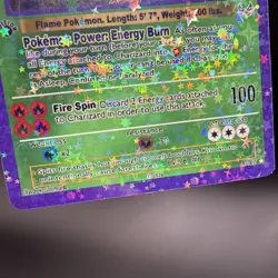 Joker’s Charizard 1st Edition Custom Card Pokemon (Sold In Hard Mag Case) - Image 5