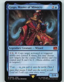 Gogo, Master of Mimicry 54 Mythic FINAL FANTASY Magic: The Gathering Near Mint - Image 1