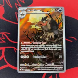 Pokemon TCG White Flare Mandibuzz Illustration Card 145/086 M/Nm Condition - Image 1