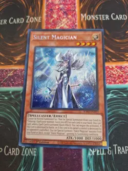 Yu-Gi-Oh! Silent Magician RA02-EN012 Secret Rare 1st Edition Near Mint - Image 1