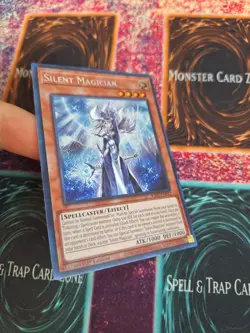 Yu-Gi-Oh! Silent Magician RA02-EN012 Secret Rare 1st Edition Near Mint - Image 2