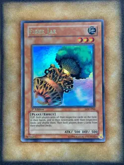 Yugioh Fiber Jar LOD-056 Ultra Rare 1st Ed MP - Image 1