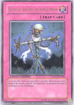 Yugioh: Scrap-Iron Scarecrow - DPCT-ENY09 - Ultra Rare - Limited Edition - MP - Image 1