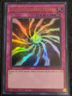 Yugioh: Light-Imprisoning Mirror - MAMA-EN096 - Ultra Rare - 1st Edition - NM - Image 1