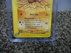 Dugtrio cgc 10 MINT NON HOLO EX Expedition 2003 E-Reader 44/165 psa card RARE - Image 3