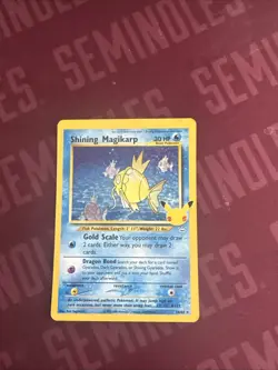 Pokemon TCG Shining Magikarp Celebrations Holo Card 66/64 Mint Condition - Image 1