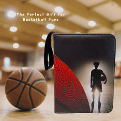 Basketball Cards Binder Album for Trading Card Collection with 440 Card Sleeves - Image 2