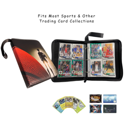 Basketball Cards Binder Album for Trading Card Collection with 440 Card Sleeves - Image 3