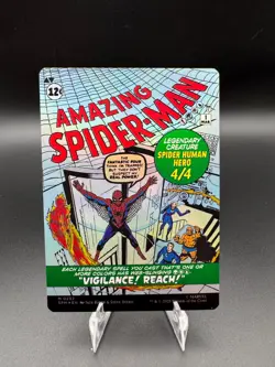 MTG English Peter Parker (0232) (Borderless) NM Foil Marvel's Spider-Man - Image 2