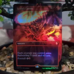 MTG - Sozin's Comet (Borderless)| Foil | Avatar: The Last Airbender 0332 - Image 1