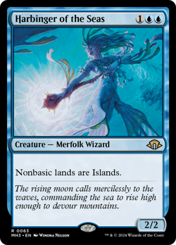 Harbinger of the Seas (REGULAR) x1 - MTG Modern Horizons 3 MH3 #63 - Image 1