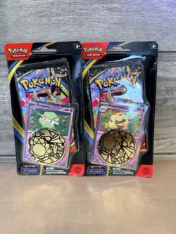 Pokemon Phantasmal Flames ME02 Set 2 Cottonee/Whimsicott Checklane Blister - Image 1