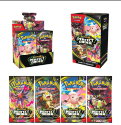 Combo 42 packs Pokemon Perfect Order bundle + Booster Box Sealed ships 3-27 - Image 1