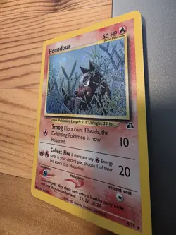 Pokemon Houndour 5/75 Holo Rare Neo Discovery WOTC 2001 LP Vintage - Image 3