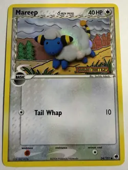 MAREEP 54/101 REVERSE HOLO DRAGON FRONTIERS STAMPED POKEMON TCG LP - Image 1