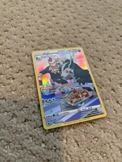 Pokemon Astral Radiance Trainer Gallery Mightyena TG09/TG30 NM - Image 2