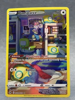 Pokemon - GG23/GG70 Dunsparce SWSH Crown Zenith Galarian Gallery Holo Ultra Rare - Image 1