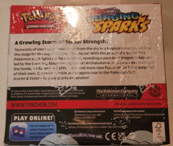 Surging Sparks Booster Box Factory Sealed (Small Tear) Display Box Pokemon TCG - Image 1