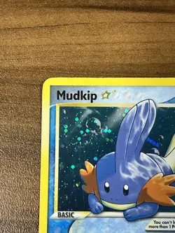 Pokemon Mudkip Star 107/109 Rare Holo EX Team Rocket Returns 70HP Card - Image 5