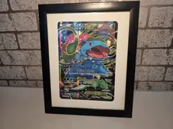 Pokemon TCG Trading Card Venusaur EX XY123 OVERSIZED JUMBO Promo Black Star - Image 2