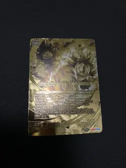 Dragon Ball Super Championship 2023 Golden Card Vol.2 Son Goku BT9-100 Promo - Image 2