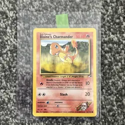 Pokemon TCG Blaine's Charmander Gym Challenge Card 61/132 Regular Common - Image 1