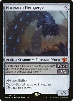 Phyrexian Fleshgorger - Foil BRO NM MTG - Image 1