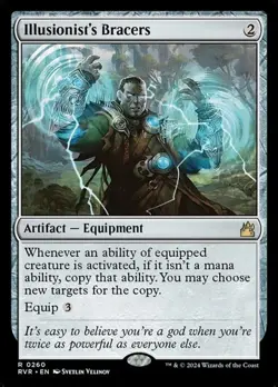 Illusionist's Bracers - Foil RVR NM MTG - Image 1