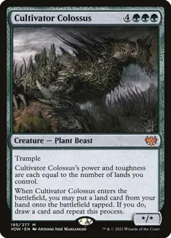 Cultivator Colossus - Foil VOW NM MTG - Image 1