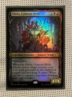 MTG Olivia, Crimson Bride (Showcase Foil) Innistrad: Crimson Vow - Image 1
