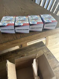 SEALED Pokemon TCG Prismatic Evolutions Booster Bundle Box Set Lot of 4 English - Image 3